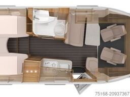 KNAUS Sky TI 650 MEG IC- Line Modell 2026 / LTE / Rück
