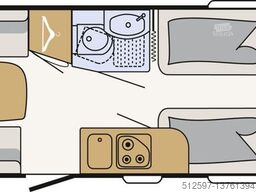 DETHLEFFS Camper 470 ER Dusch-Pak.,17 Zoll Alu,FT,EB-Umbau