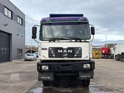 MAN 35.414 (6 CYLINDER / 8X6 / BIG AXLES / STEEL SU...