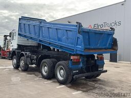 MAN 35.414 (6 CYLINDER / 8X6 / BIG AXLES / STEEL SU...