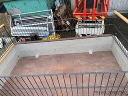 Boeckmann Tieflader Alu, 2100 x 1100 x 370 mm, 600 kg, Laubgitter