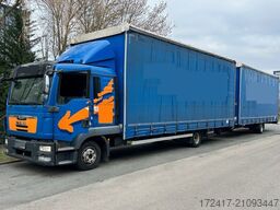MAN TGL 8.220 BL + 1 Achs ANhänge Eur o 5 wie 8.180