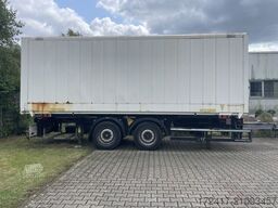 SCHMITZ CARGOBULL ZWF 18 Tandem BDF WECHSELER+KOFFER HOCHGEKUPPELT