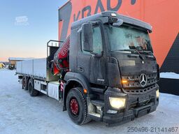 Mercedes-Benz Arocs 2535 6x2*4 FASSI F295 / PLATFORM L=6482 mm