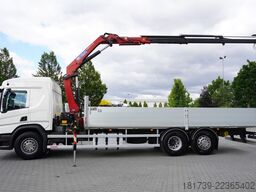 SCANIA P410 B 6x2 / 2024 / 90 tho. km! / HMF