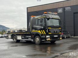 MAN TGM 15.240 4x2 tow truck w/ frame winch, tow boom