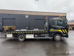 MAN TGM 15.240 4x2 tow truck w/ frame winch, tow boom