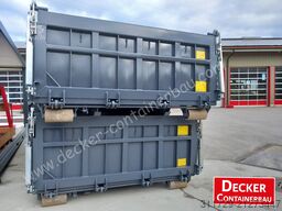 Decker Containerbau Abrollcontainer, Bayernbox, Pendelklappe