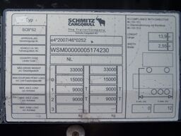 SCHMITZ CARGOBULL SCB*S2 Kasten Disk Brakes 2 achsen Portaltüren