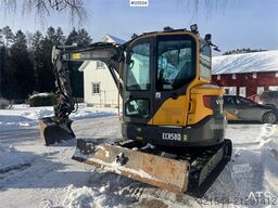 Volvo ECR58D Crawler Excavator – Rototilt – 2 Buckets –