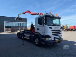 Scania G450 8x4 Haaksysteem / Z kraan Euro 6