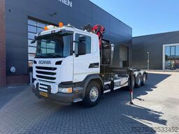 Scania G450 8x4 Haaksysteem / Z kraan Euro 6