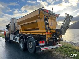 Mercedes-Benz Actros 2848 4x4+2 snow rigged hook truck w/ 20t ho