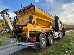 Mercedes-Benz Actros 2848 6x4 snow rigged hook truck w/ 20t hook