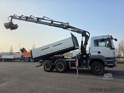 MAN GS 26.400 6x4 Kipper HIAB XS 144 DUO