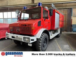 Unimog U 1300 L 4x4, SW 1000 Schlauchwagen