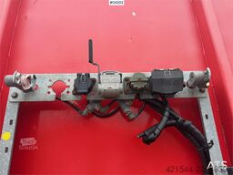 Bodex 4 axle machine trailer w/ hydraulic drive bridges