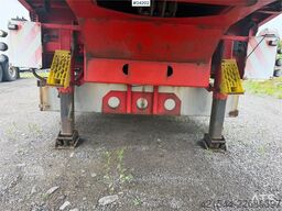 Bodex 4 axle machine trailer w/ hydraulic drive bridges