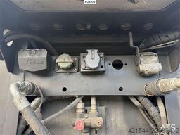 Istrail 3 axle machine trailer w/ extension, widening and