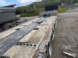 Istrail 3 axle machine trailer w/ extension, widening and