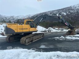 Volvo EC240BLC excavator w/ one bucket. Recently certifi