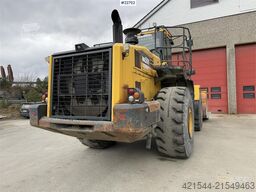 Komatsu WA500-7 wheel loader with a bucket