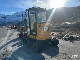 CAT 302.7DCR excavator w/ 3 buckets and hammer. Will b