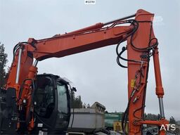 Hitachi ZX145W-6 wheeled excavator with GPS, tiltrotator,