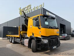 Renault C440 + HYVA HC501X E6 50TONS + 6X2 STEERING + E...