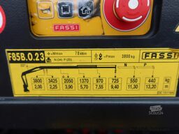 DAF LF 260 FA Openwagen + Kraan Fassi F85 B023+ Rad...