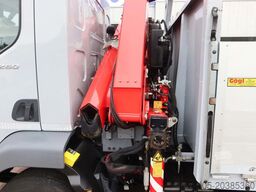 DAF LF 260 FA Openwagen + Kraan Fassi F85 B023+ Rad...
