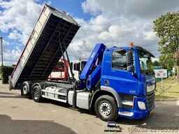 DAF CF 330 FAN 6x2 PRITSCHE + KRAN HIAB XS 244 EP-3...