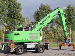 Sennebogen 818 ME  | SORTING GRAB | BLADE + OUTRIGGERS