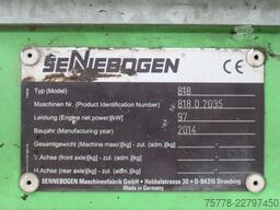 Sennebogen 818 ME  | SORTING GRAB | BLADE + OUTRIGGERS