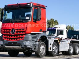 Roll-off tipper truck MERCEDES-BENZ Arocs 3248 Abrollkipper mobas Retarder 8x4 Euro6