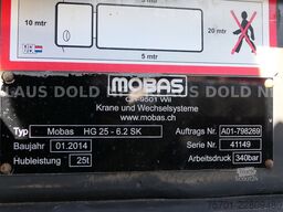MERCEDES-BENZ Arocs 3248 Abrollkipper mobas Retarder 8x4 Euro6