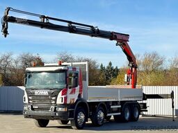 SCANIA P 450* PRITSCHE 6,90m * PK 23002- SH C FUNK *8x4