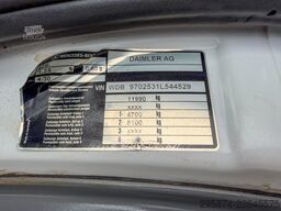MERCEDES-BENZ 1224 Atego 4x2 Blatt-Luft Kran
