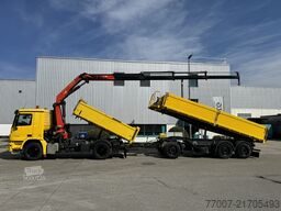 Mercedes-Benz Actros 1848K 3-S-Kipper Kran PK 20002 Fu