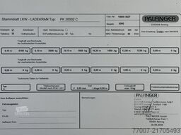 Mercedes-Benz Actros 1848K 3-S-Kipper Kran PK 20002 Fu