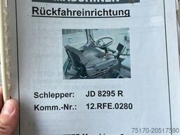 John Deere 8295 R / kein AdBlue / Rückfahreinrichtung