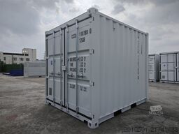 10 Fuß Seecontainer / one Way Lagercontainer / Anthrazit / Lichtgrau