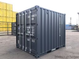10 Fuß Seecontainer / one Way Lagercontainer / Anthrazit / Lichtgrau