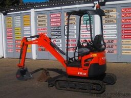 KUBOTA U17-3a * 2x Löffel * * Verstellfahrwerk *
