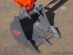 KUBOTA U17-3a * 2x Löffel * * Verstellfahrwerk *