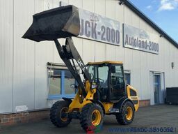JCB 407 T4 4x4 Radlader Schutzkabine Schaufel +Gabel