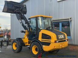 JCB 407 T4 4x4 Radlader Schutzkabine Schaufel +Gabel