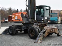 ATLAS 350 MH Mobilbagger Umschlagbagger Pratzen