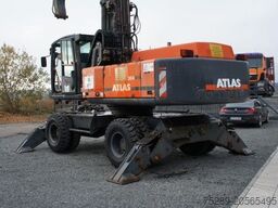 ATLAS 350 MH Mobilbagger Umschlagbagger Pratzen
