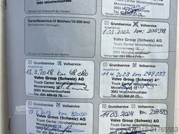 Volvo FM370  E6 VEB Blatt Luft Scheckheft Bett